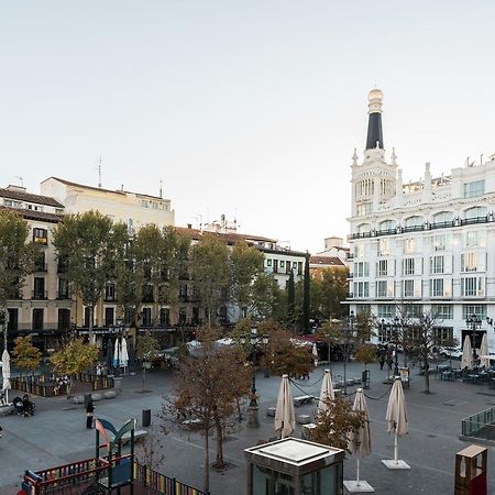 Apartament Plaza Santa Ana Madryt Zewnętrze zdjęcie